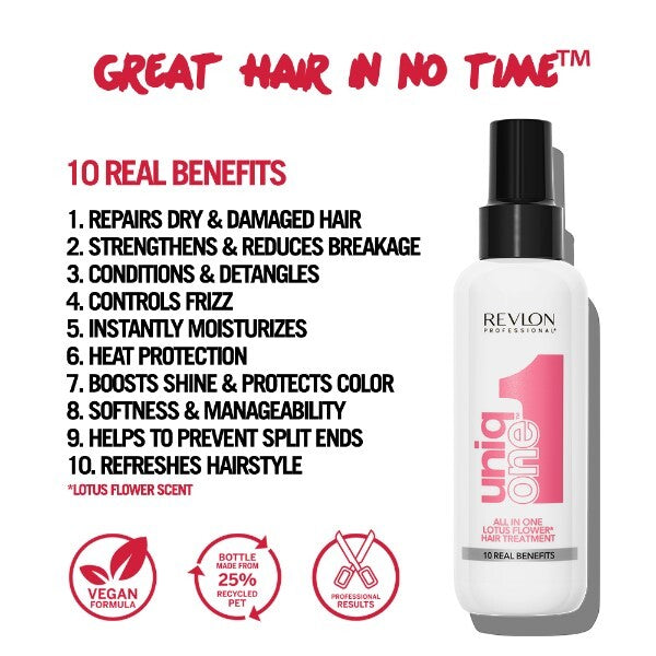 Revlon Professional hair treatment lotus 150ml, imported from the UK