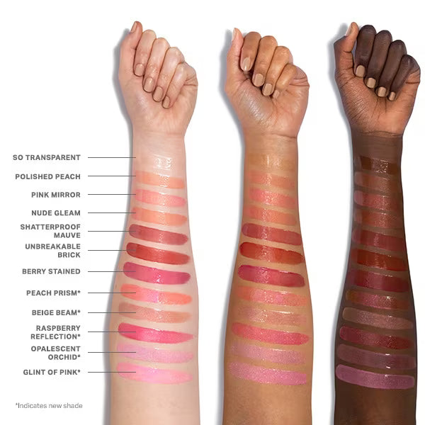 Morphe Glazed Lip Gloss Nude Gleam, imported from the UK