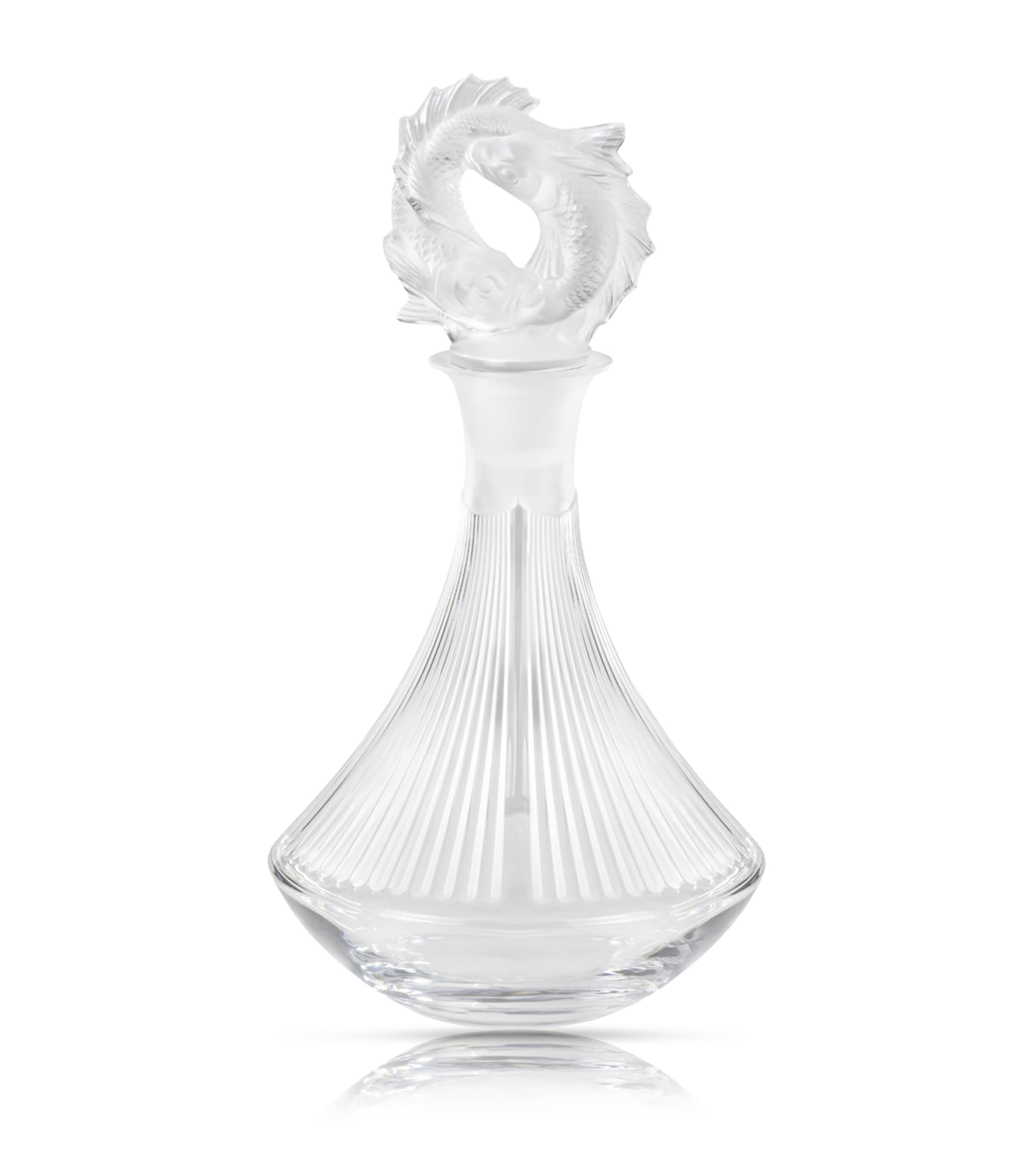 Lalique Poissons Decanter