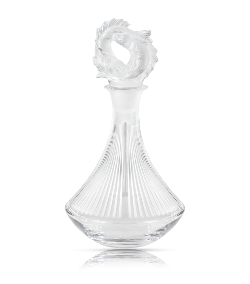 Lalique Poissons Decanter