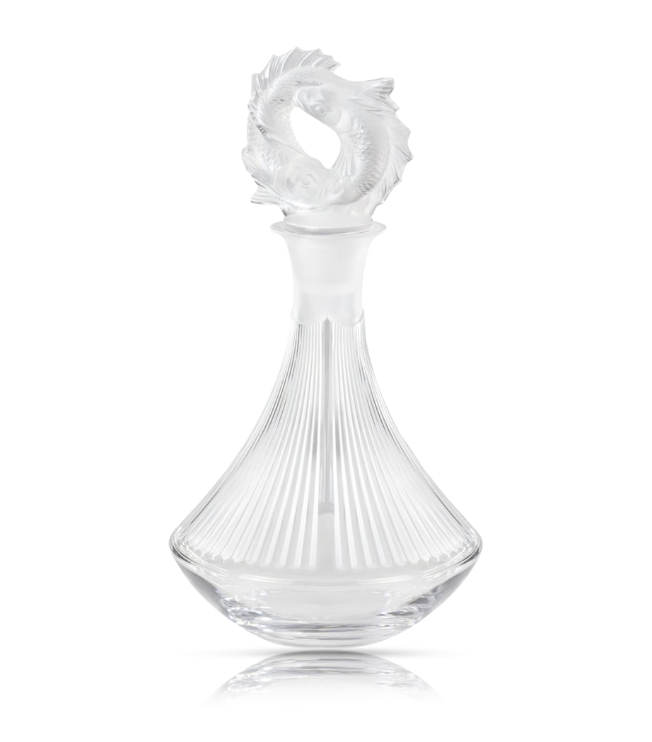 Lalique Poissons Decanter