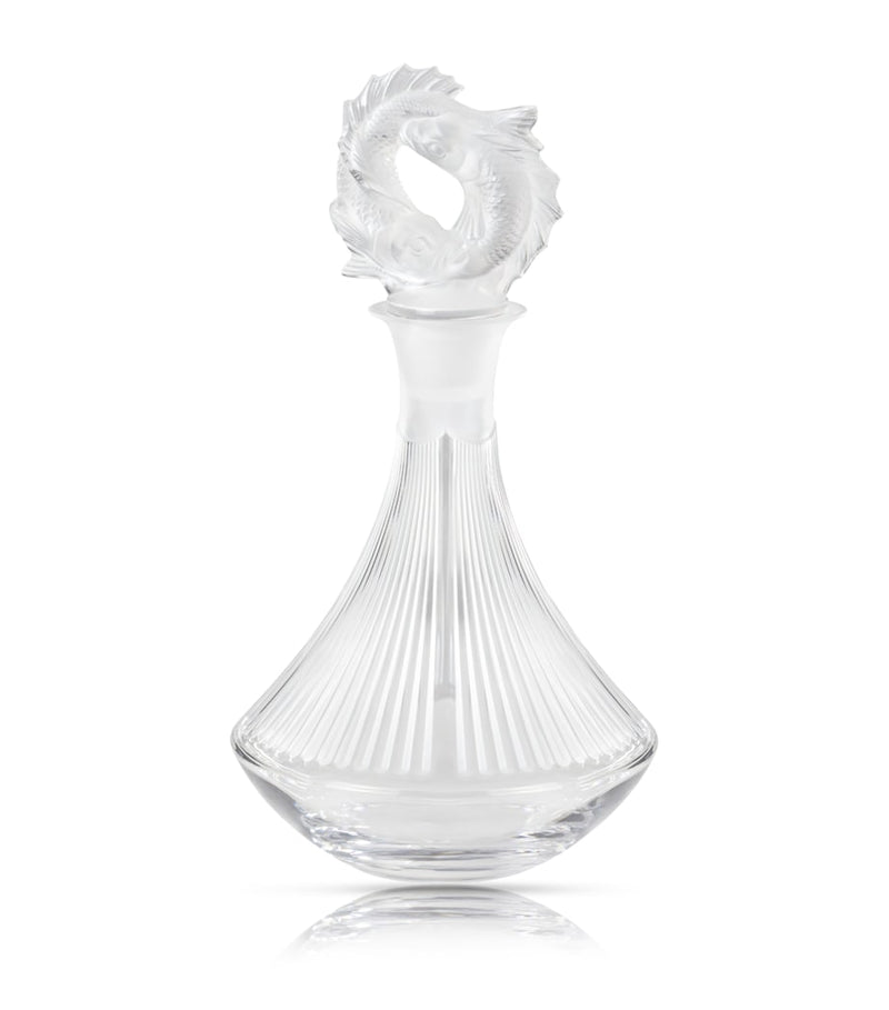 Lalique Poissons Decanter