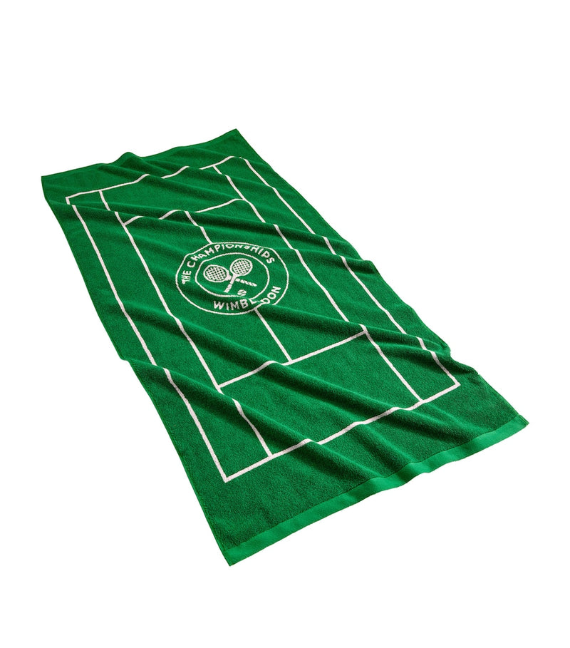 Christy x Wimbledon Tennis Court Bath Towel (70cm x 133cm)