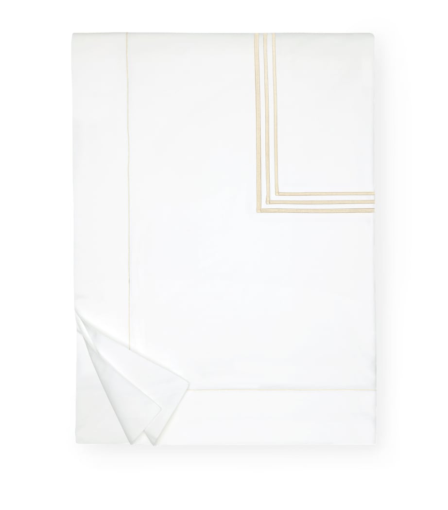 Pratesi Cotton Tre Righ King Duvet Cover 230cm x 220cm, imported from the UK