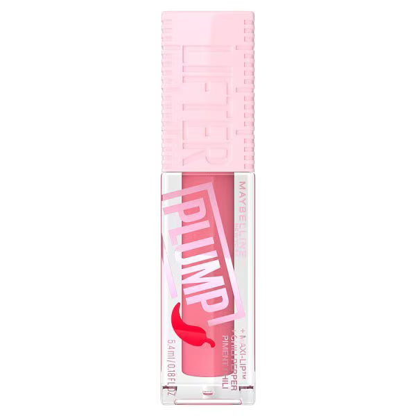 Maybelline Lifter Plump Lip Gloss Blush Blaze, imported from the UK