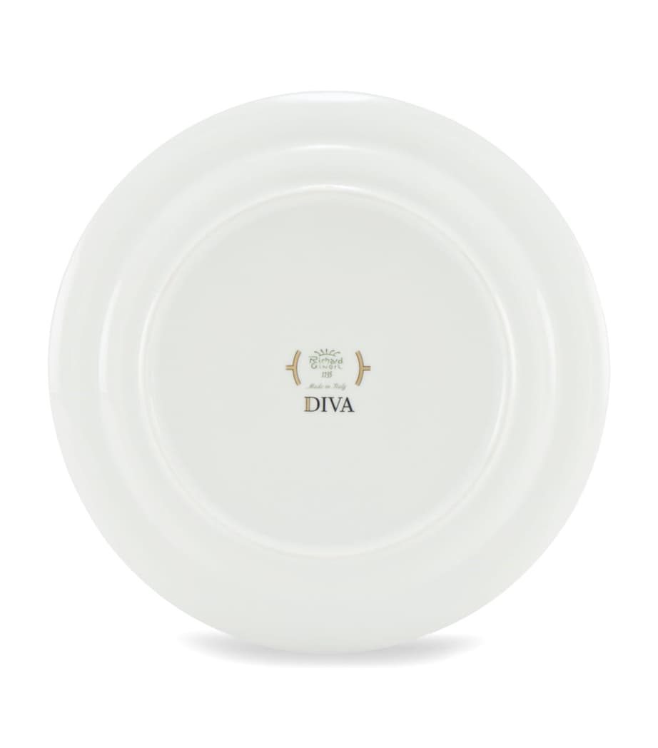 GINORI 1735 Colonna Diva Celeste dinner plate 27cm, UK version