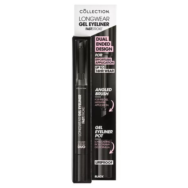 Collection Fast Stroke gel eyeliner black - British product
