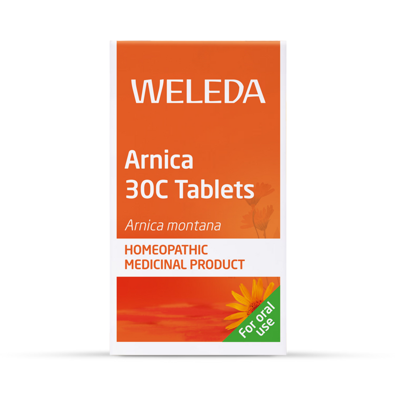 Weleda Arnica 30c homeopathic relief tablets 125 (British brand)