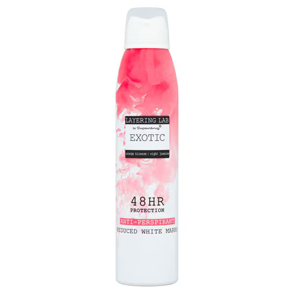 Superdrug Layering Lab Exotic Deodorant Spray 250ml (British brand)