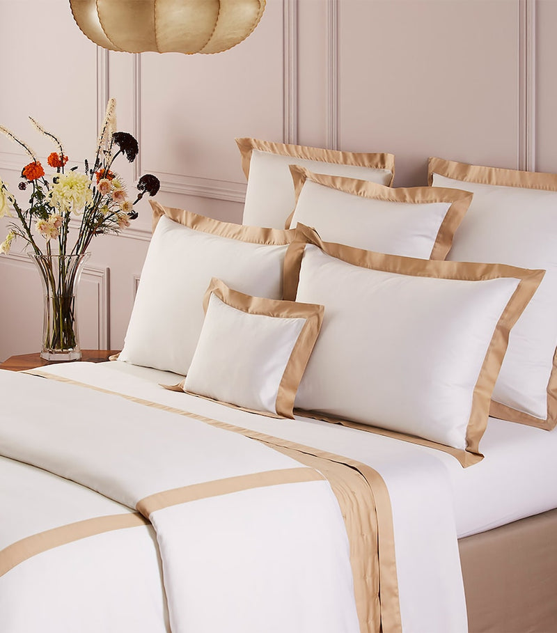 Yves Delorme Linea Dune Super King duvet cover 260cm x 220cm (British brand)