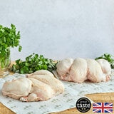Herb Fed Free Range Spatchcock Chickens 2 x 2kg, UK version