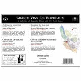 Bordeaux wine gift pack 4 x 75cl - British product