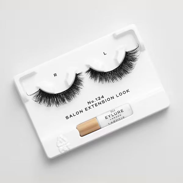 Eylure Volume & Curl 124 False Eyelashes - British product