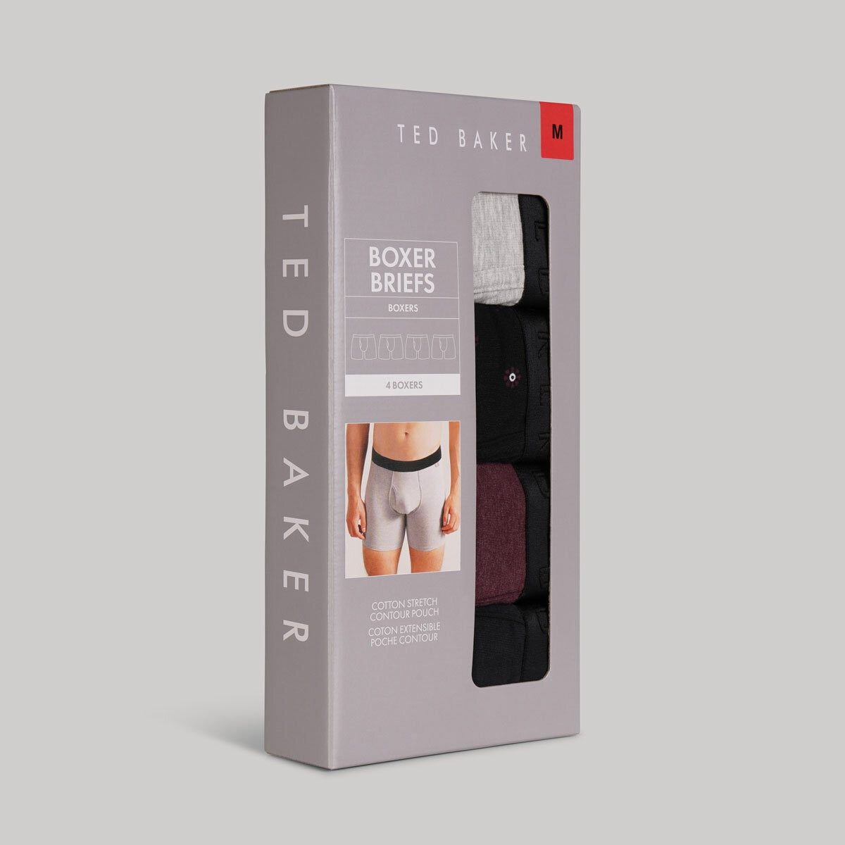 Ted Baker men's boxer briefs 4 pack sizes M to XL (British brand)