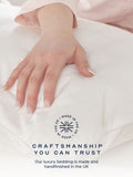 Snuggledown medium back sleeper white pillow (British brand)