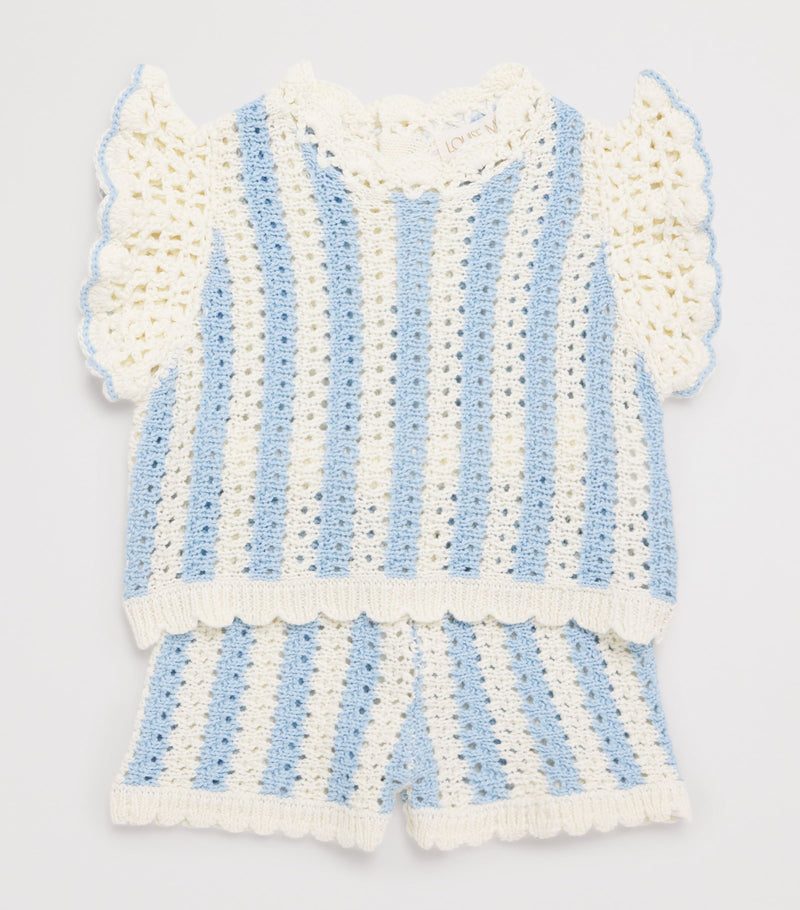 Louise Misha cotton stripe Mekylane bloomers 5-10 years, UK version