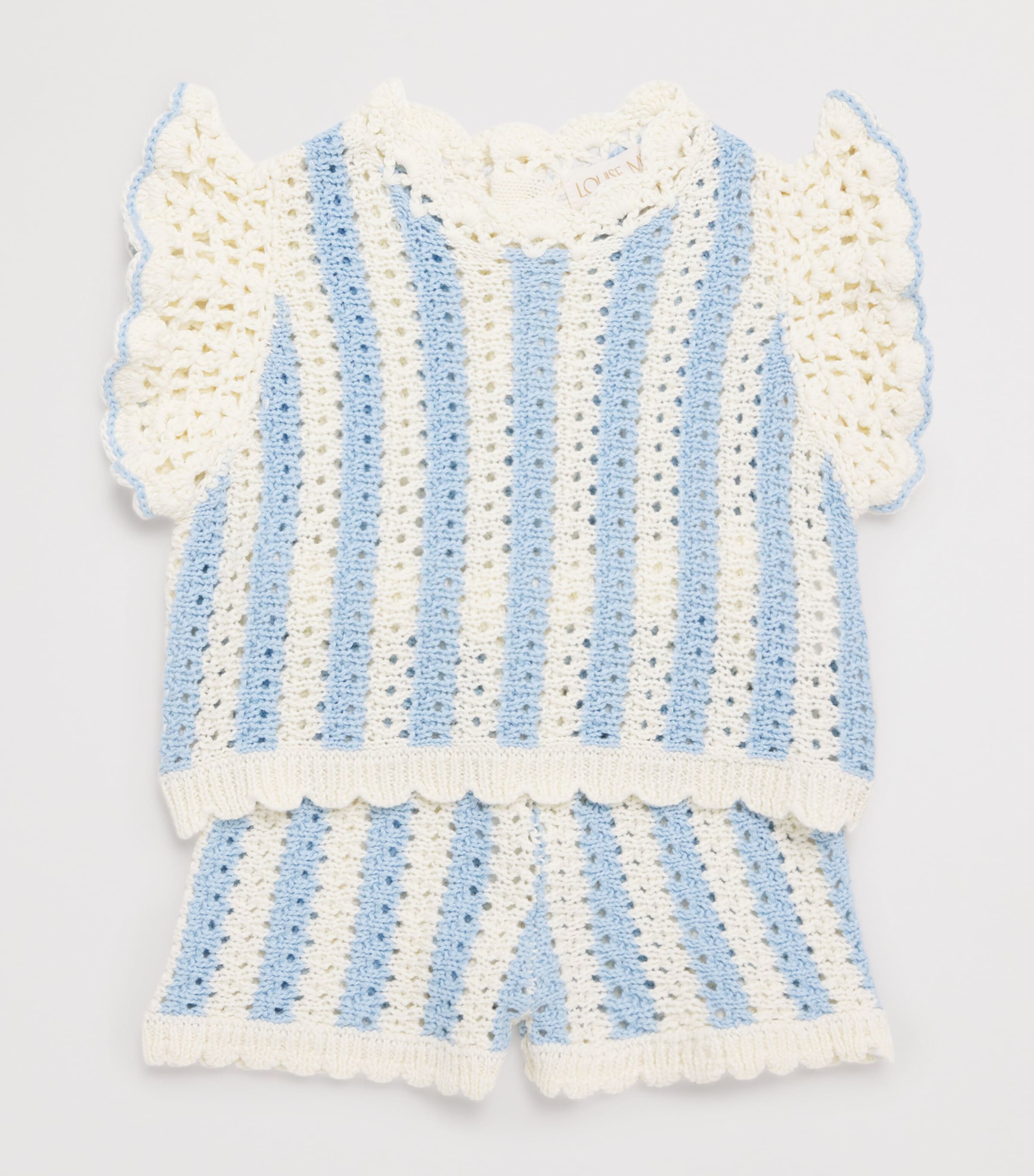 Louise Misha Cotton Stripe Mekylane Bloomers 6-24 months, UK version