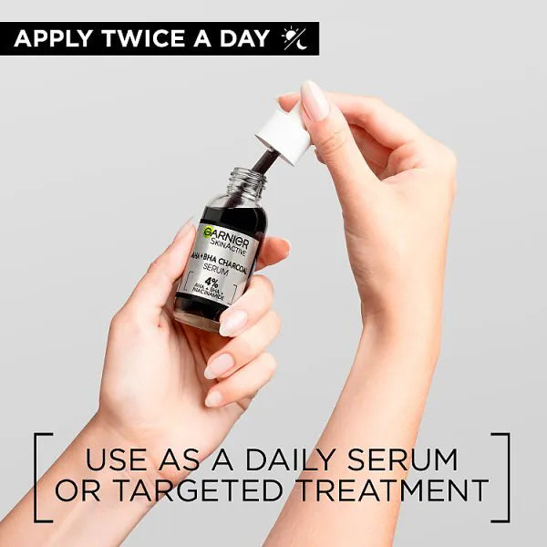 Garnier AHA BHA Niacinamide serum 30ml, UK version