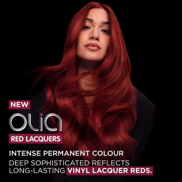 Garnier Olia Permanent Hair Dye Red Kit, UK version