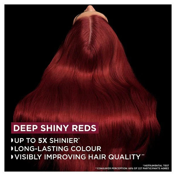 Garnier Olia Permanent Hair Dye Red Kit, UK version