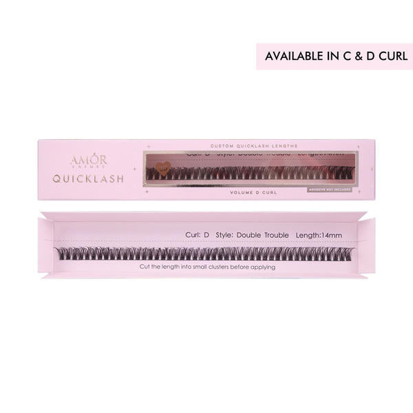 House of Amor C Curl Medium false eyelashes, UK version