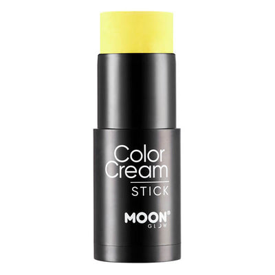 Moon Glow Neon UV ColorCream Stick Intense Yellow Face Paint 21g