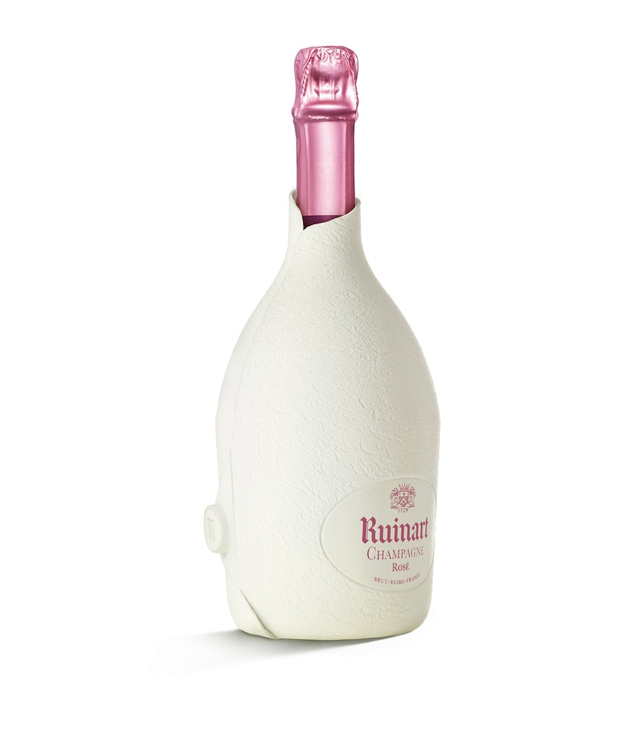 Ruinart Non-Vintage Rosé Champagne 75cl, imported from the UK