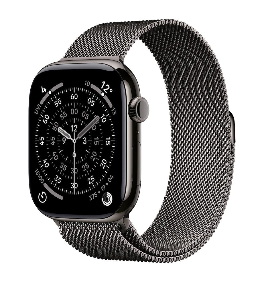 Apple Watch Series 11 Titanium with Slate Milanese Loop 46mm - British product