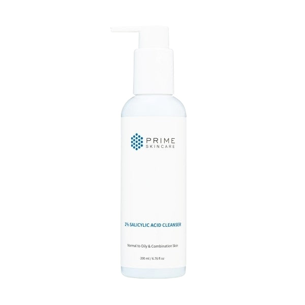Prime Skincare salicylic acid cleanser 200ml, imported from the UK