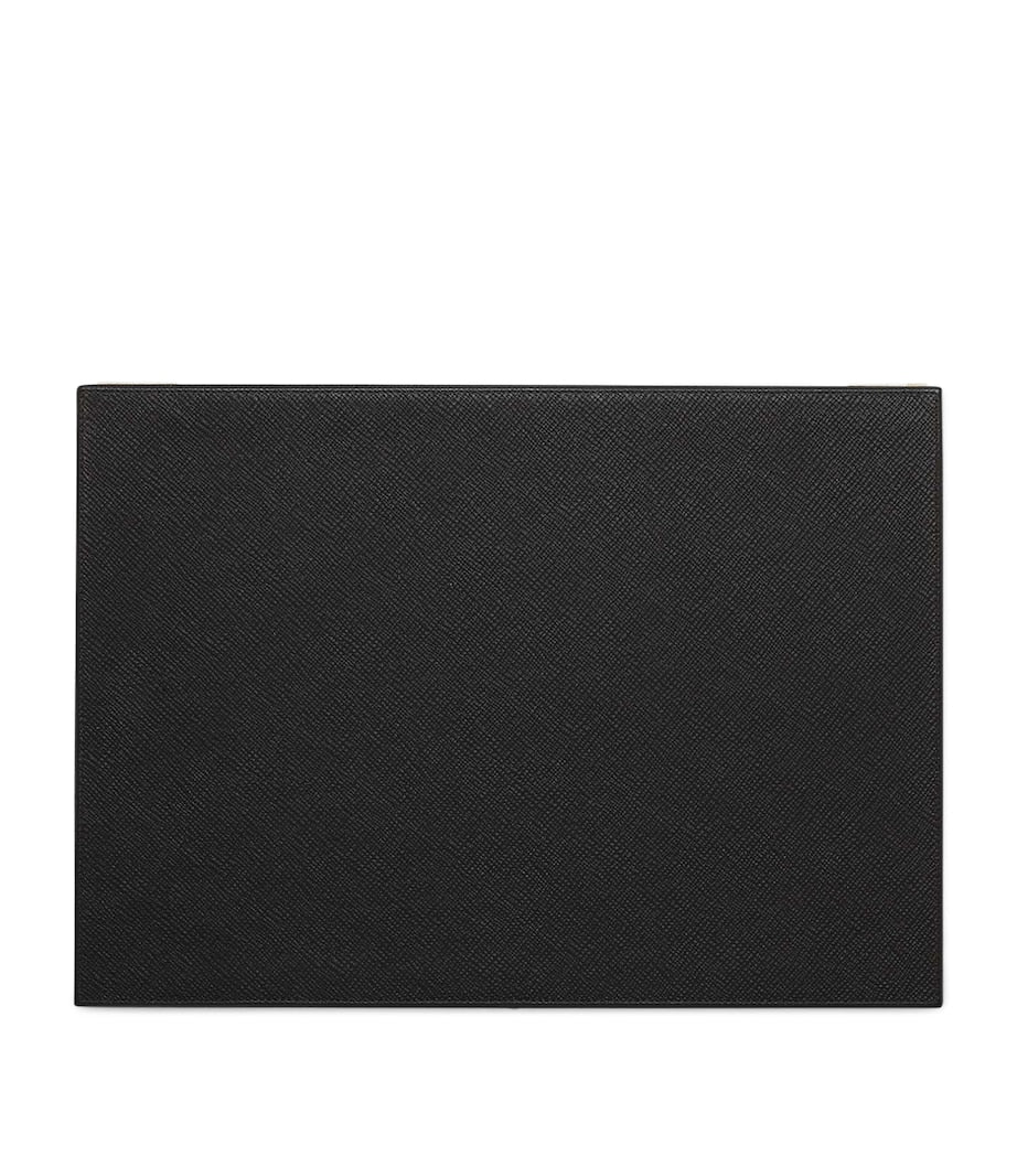 Smythson Panama Leather Jewellery Box