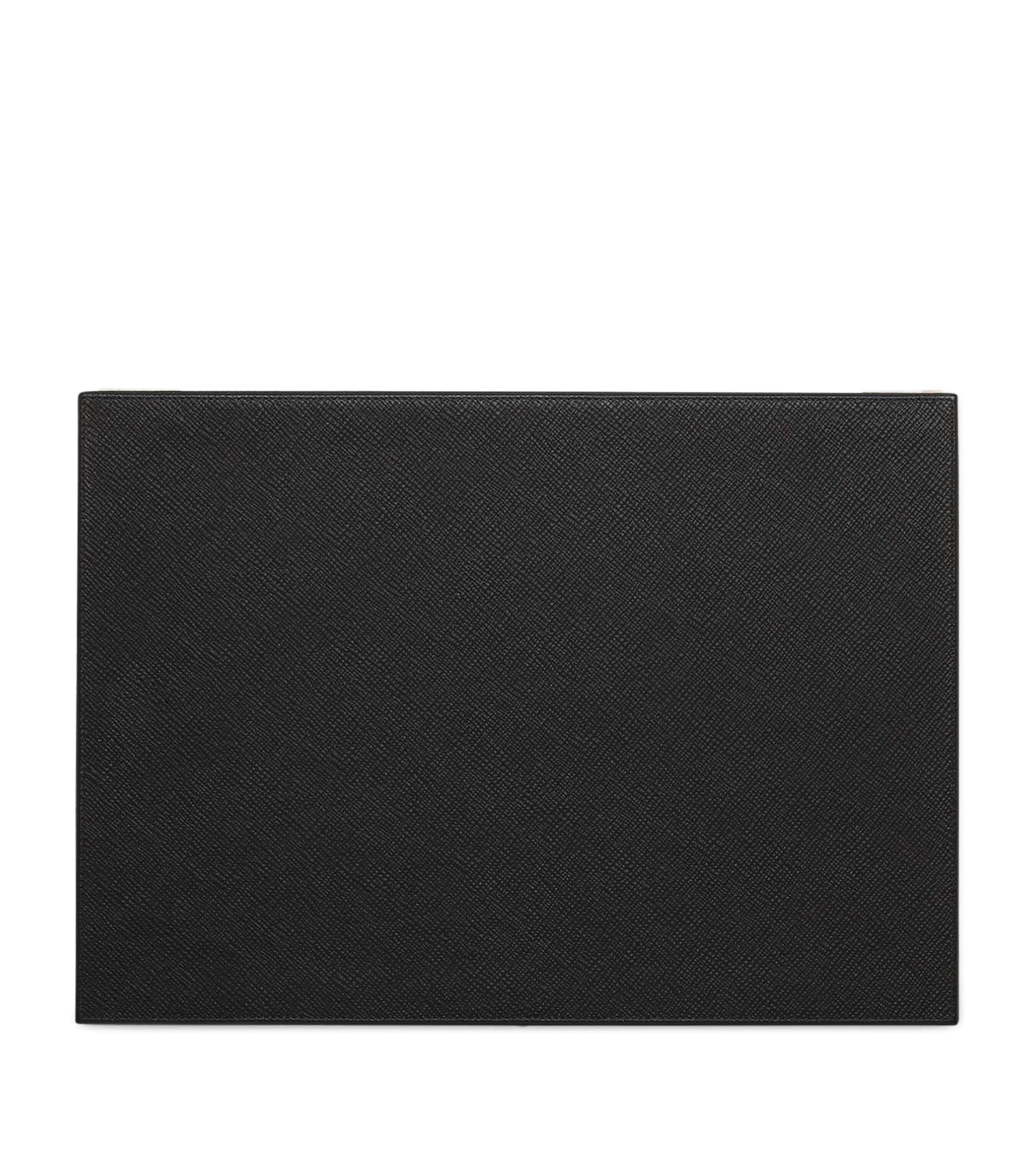 Smythson Panama Leather Jewellery Box