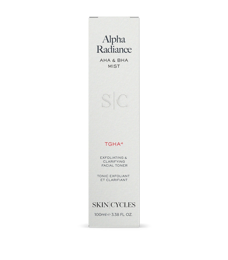 SKIN - CYCLES Alpha Radiance Mist facial toner 100ml - British product