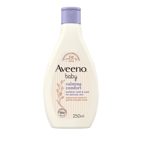 Aveeno Baby Calming Comfort Bedtime Bath & Wash 250Ml - McGrocer