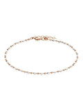 Silver Silver and Gold Plated Sparkle Anklet