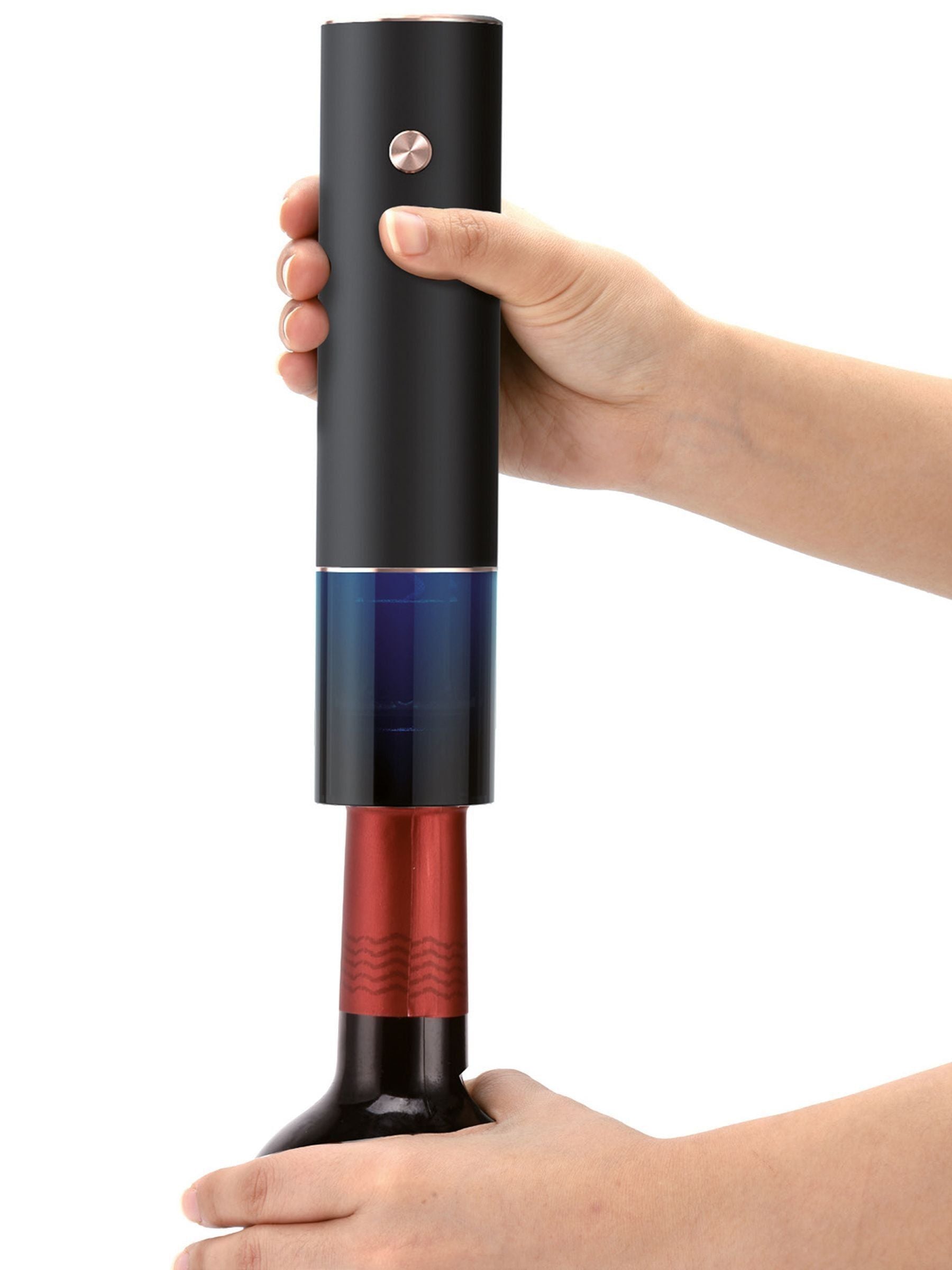 Jeray Black Bar Originale Fast Charge USB Electric Corkscrew