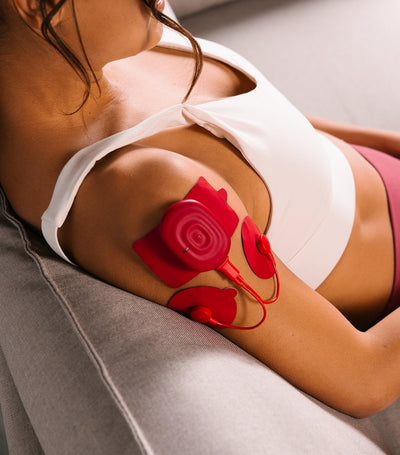 Portable Electrical Muscle Stimulator Pod for Pain Relief and Recovery