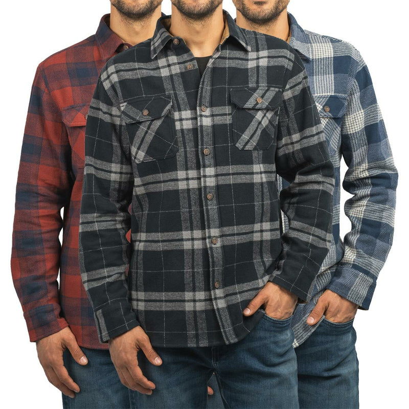 Jachs flannel shirt and thermal 2 pack, UK version