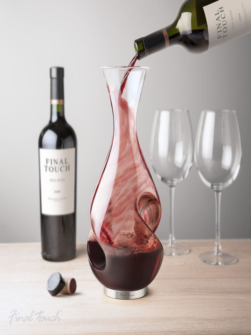 Jeray Clear Final Touch L Grand Conundrum Aerator Decanter 750ml, UK version