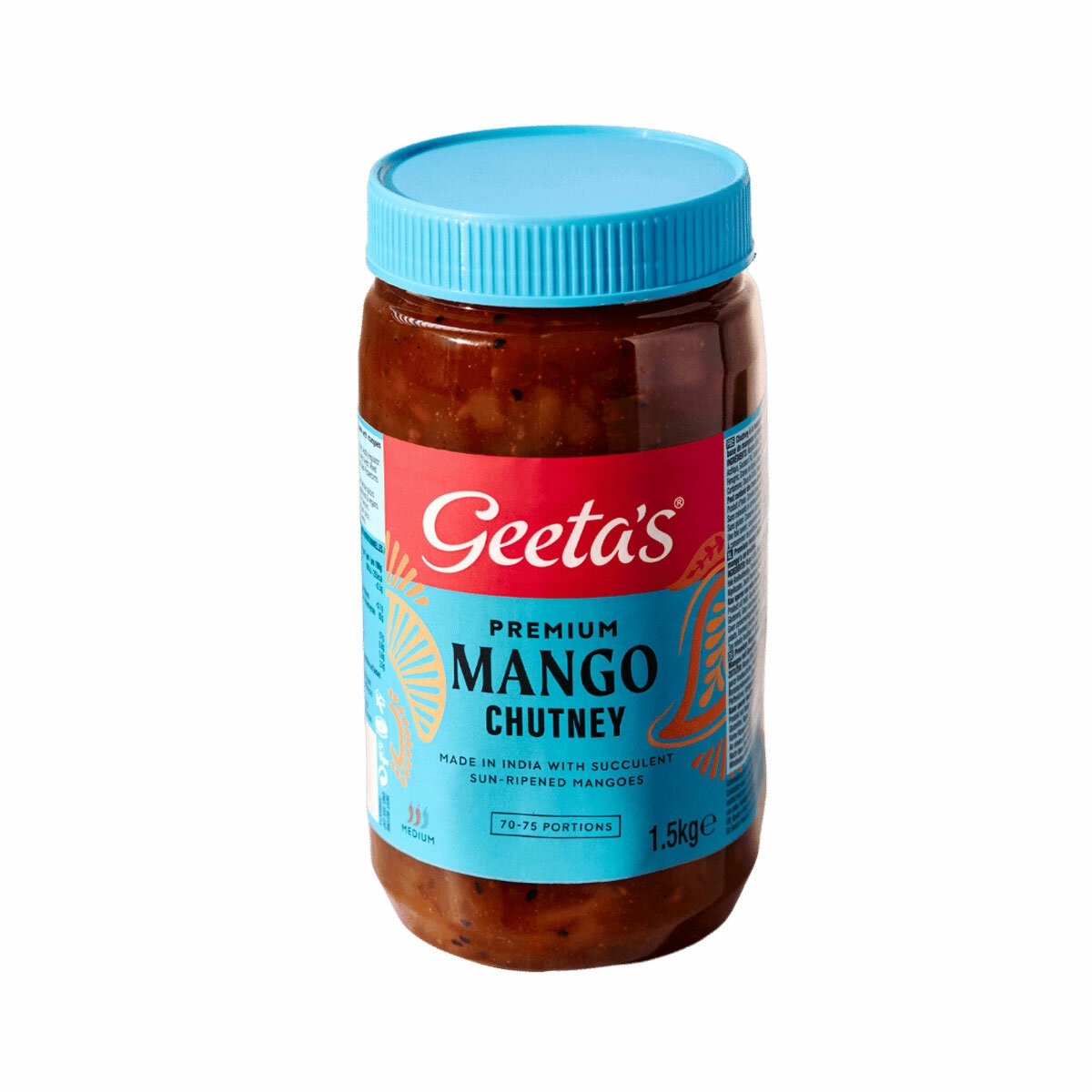 Geeta's Mango Chutney 1.5kg, UK version