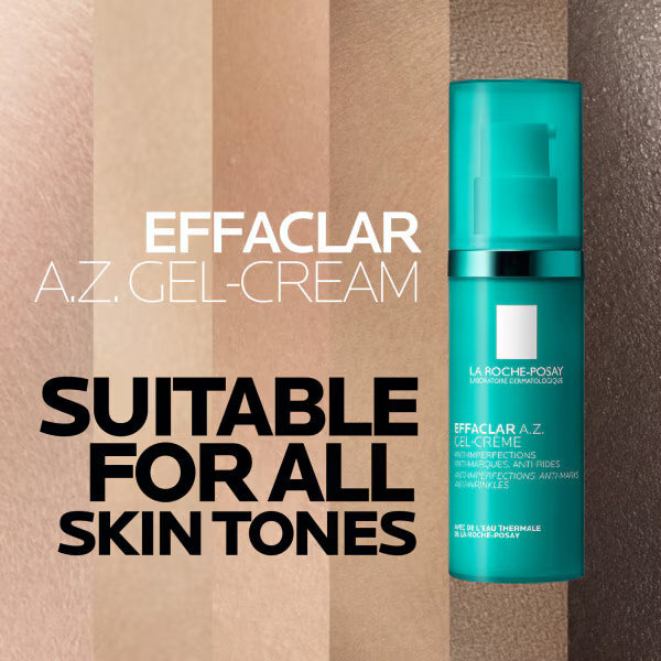 La Roche-Posay Effaclar A.Z. Gel Cream 40ml, UK version