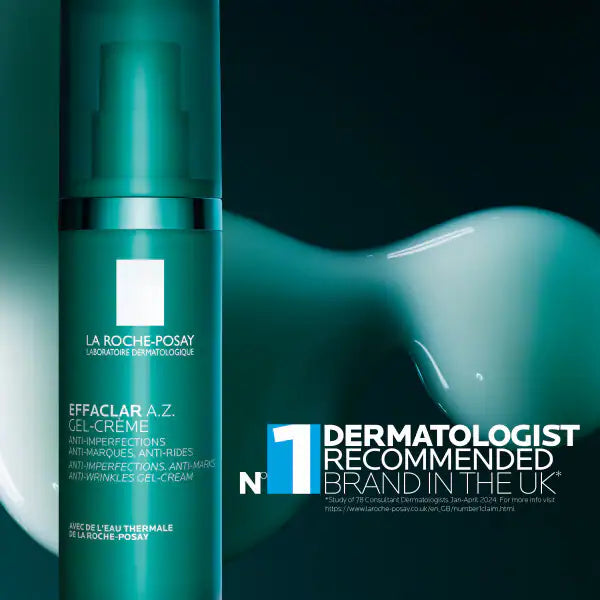 La Roche-Posay Effaclar A.Z. Gel Cream 40ml, UK version
