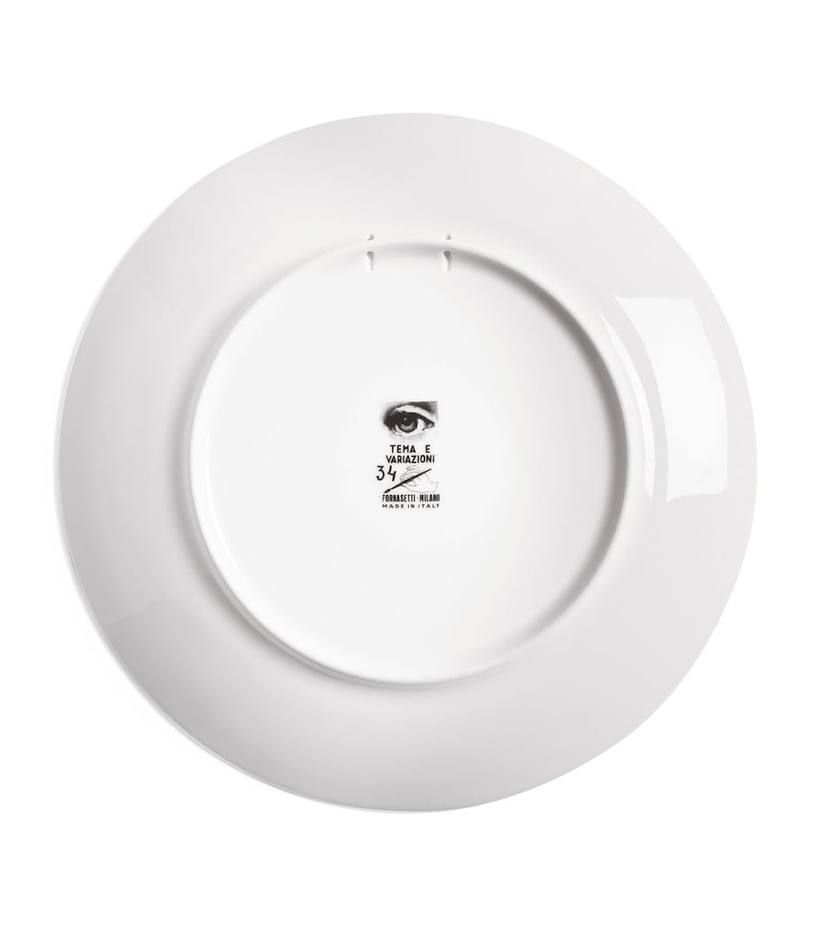 Fornasetti wall plate Tema e Variazioni 34 26cm - British product