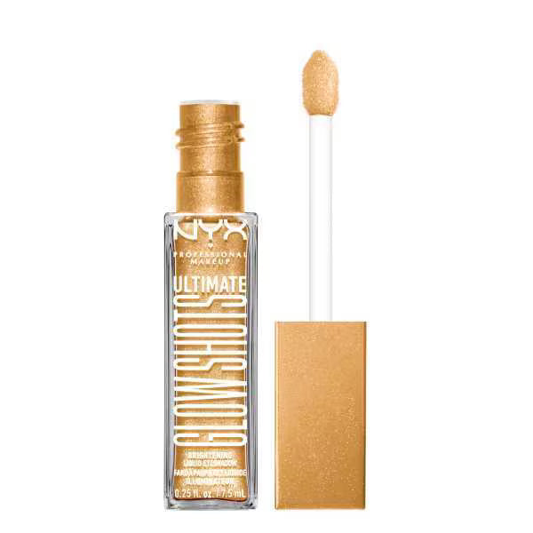 NYX Ultimate Glow Shots Glitzy Guava liquid eyeshadow, imported from the UK