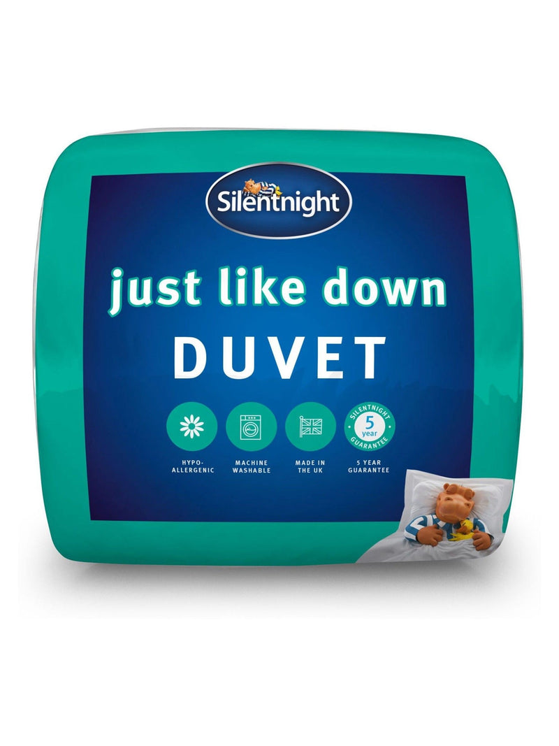 Silentnight Just Like Down 10.5 Tog duvet (British brand)