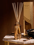 Gold Dark Rose and Oud reed diffuser 180ml, UK version