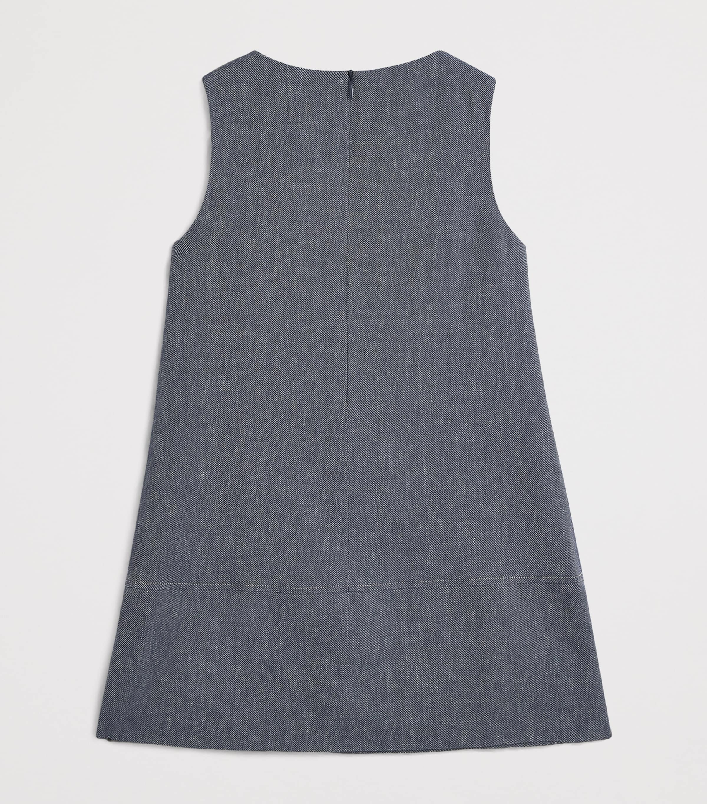 Emporio Armani Kids linen-cotton dress 4-14 years - British product