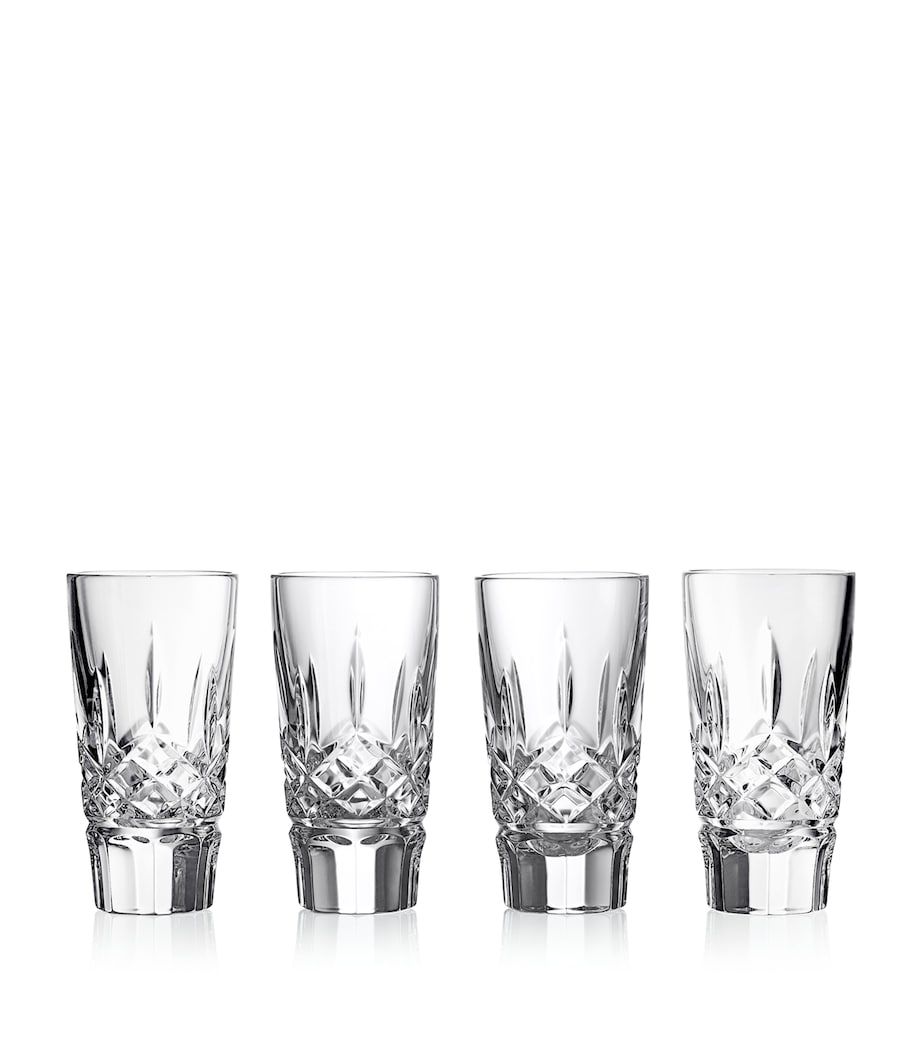 Waterford Lismore set of 4 shot glasses 55ml (British brand)