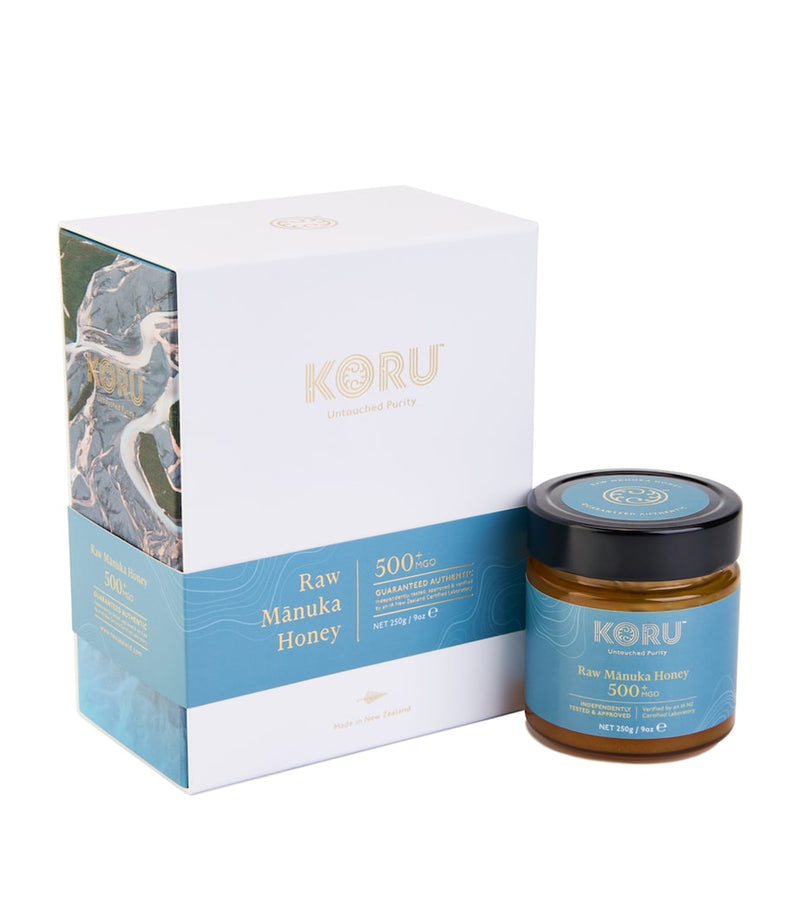 Koru 500+ MGO Manuka honey 250g, UK version