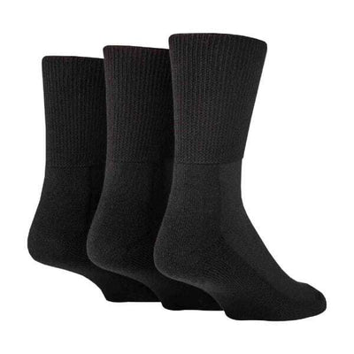 IOMI Extra Wide Bamboo Diabetic Socks 3 Pack