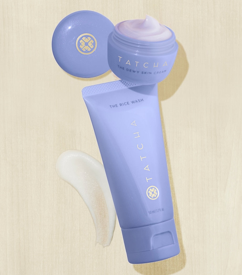 Tatcha Dewy Cleanse and Hydrate Skincare Set